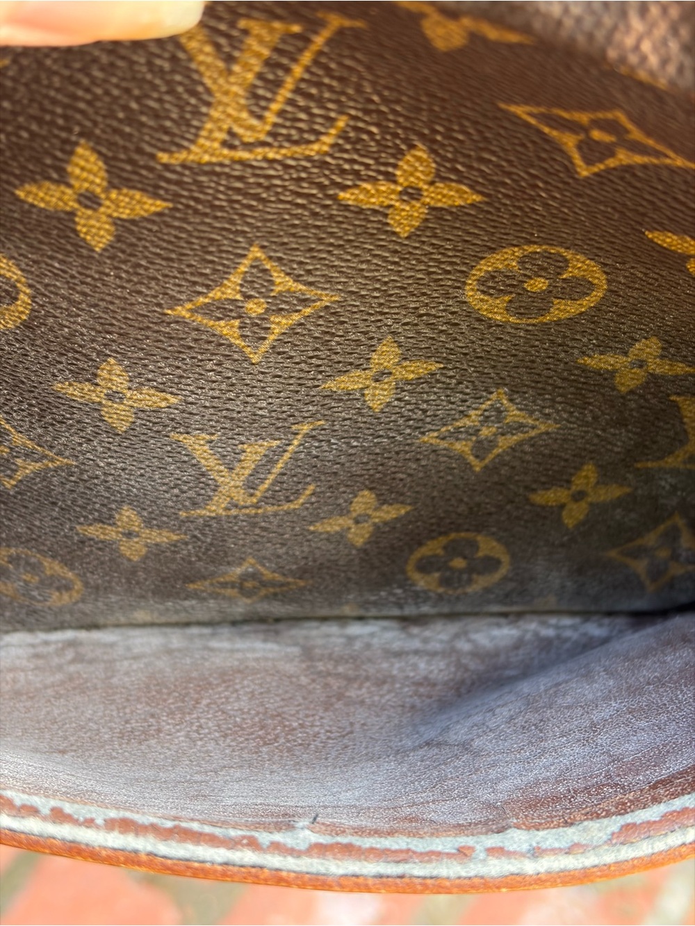 Authentic Louis Vuitton Monogram Vintage 1995 Clutch Purse Nice Shape 11”x 7” - Picture 13 of 13
